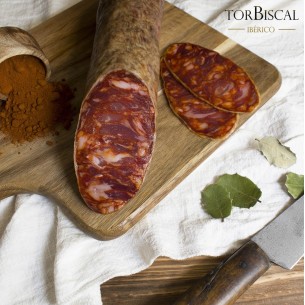 chorizo ibérico cebo media pieza vacío 2